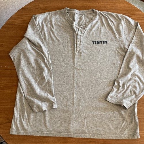 Tintin long sleeves shirt - tintin, xl