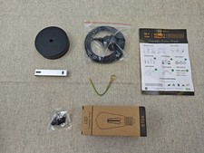 LEDSone Hanging Pendant Light, E27 Indoor/Outdoor Rainproof Lamp Holder- 2m Cabl