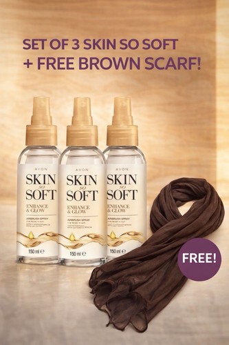 Avon skin soft - 3, enhance