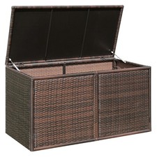 PE Wicker Storage Bin Garden