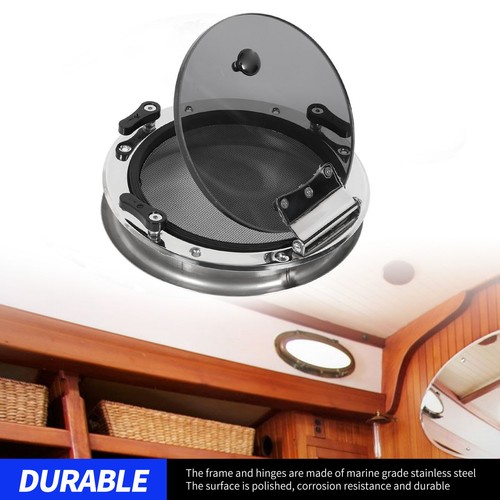 Inward opening boat porthole - opening,