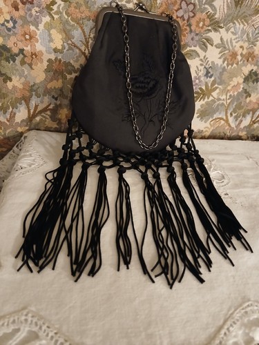 Black vintage boots - black,