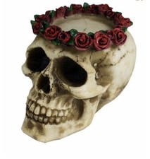 Skull T-light Holder Candle