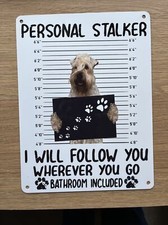 wheaten terrier Plaque (