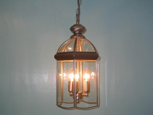 Hall lantern 5133 - satin, nickel