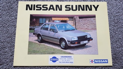 Nissan sunny sales brochure - sunny,