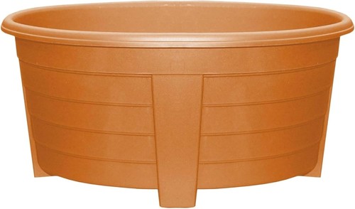 Plastic large oval plant - plastic,