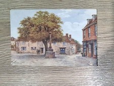 SUSSEX. Market Cross, Alfriston - early ARQ CARD