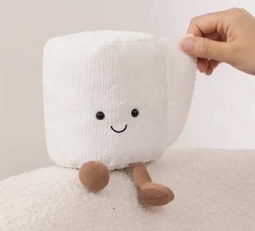 Toilet paper roll new - , plush