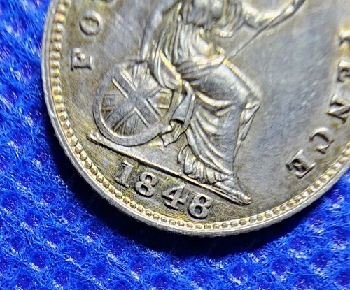 1848 fourpence groat - fourpence, (8
