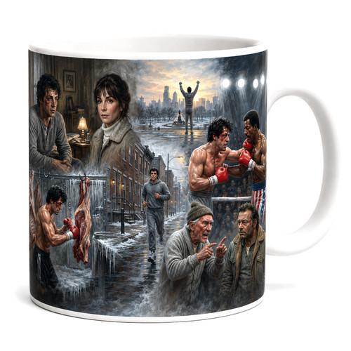Rocky mug 80s - 80s, boxing