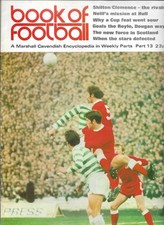 Marshall Cavendish Book of Football Number 13 including Uncut Sticker Sheet 1971