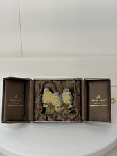 Miniature Country Artists birds in presentation case