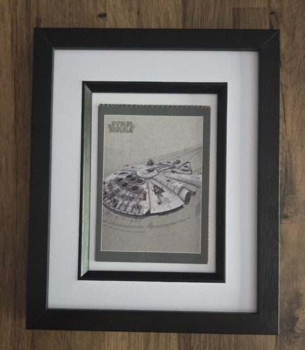Star wars framed - star, millennium