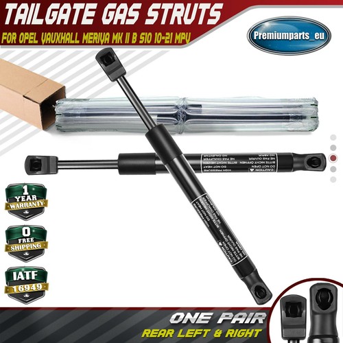 Tailgate boot gas - 2x, struts