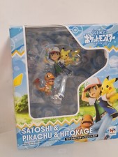 POKEMON MEGAHOUSE G.E.M. ASH CHARMANDER PIKACHU POCKET MONSTERS SERIES FIGURES