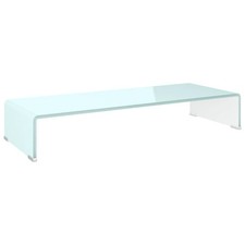 TV Stand/Monitor Riser Media Centre Unit Home Glass Multi Sizes Colours vidaXL