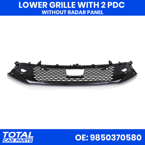 Lower grille with pdc - 2, w/o