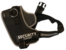 Zoofari Dog Harness Black XL Anti Pull Reflective Adjustable Chest & WaistStraps