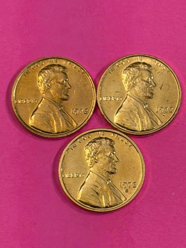 Coin penny 1972 pds - 1972, lincoln