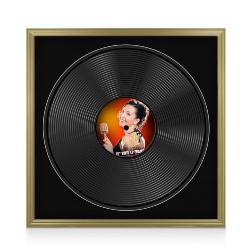 Vinyl frame lp - frame, record