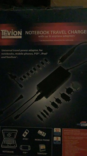 Tevion notebook travel charger - travel,