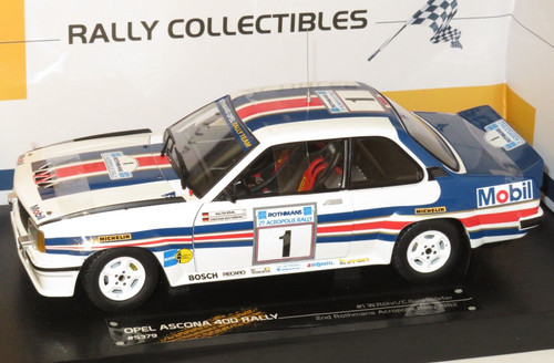 Opel ascona 400 rothmans - 1/18,