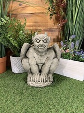 Stone garden gargoyle goblin - garden,