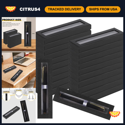 Pcs black empty pen gift - black,