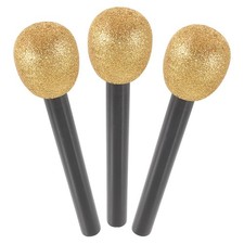  3 Pcs Glittered Microphone