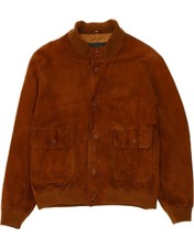 VINTAGE Mens Suede Bomber