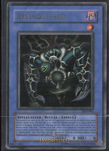 Relinquished sdp 001 - relinquished, ur
