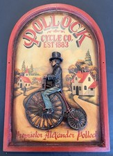 Vintage English 3D Pub Sign