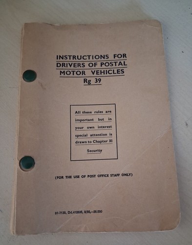 Gpo 1966 instructions for - 1966,