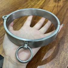Metal Male Lockable Slave Neck