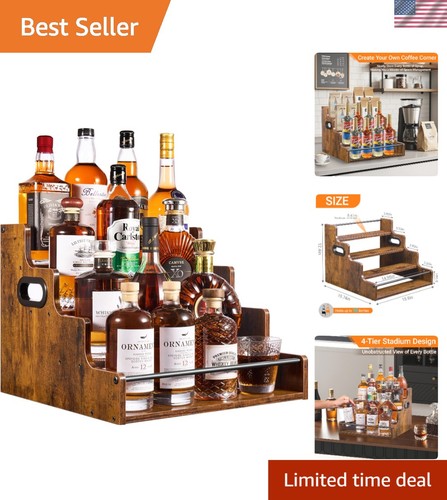 Liquor bottle display shelf - display,