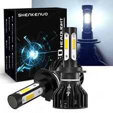 2x H7 100W Super White Xenon Upgrade High Main Full Beam Headlight Bulbs 6000K