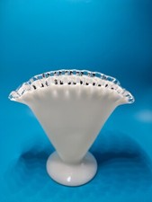 Vintage Fenton Silver Crest