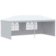 6 x 3 m Party Tent Gazebo Marquee Outdoor Patio Canopy Shelter