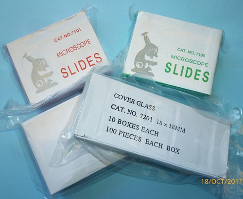 Box 100 cover glass - 100, for
