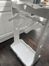 GLTC Great Little Trading Company Sweetheart Dressing Rail with Hangers