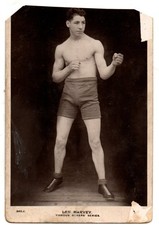 Boxing Postcard - Len Harvey, Beagles Famous Boxers Series.