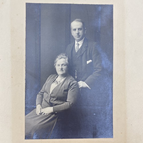 Antique cabinet card - card, photo