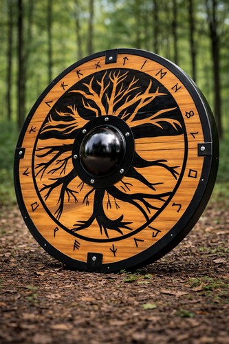 Medieval wooden tree - 24",