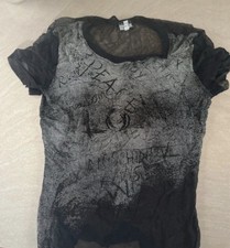 Moschino Jeans Mesh Top Size