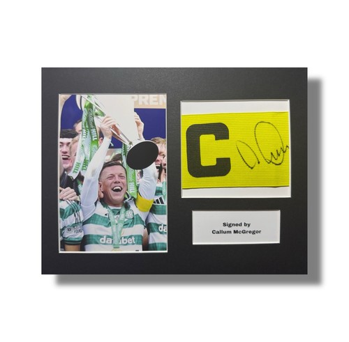 Signed mcgregor celtic captain - signed,