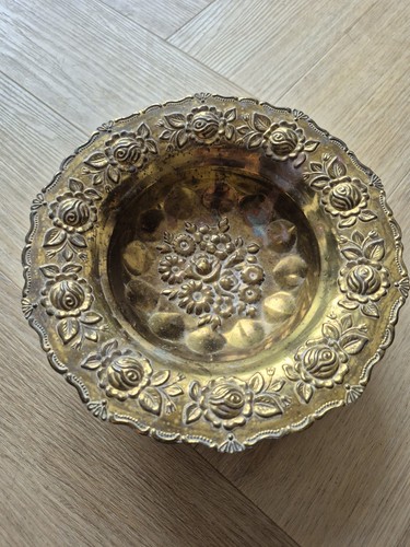 Vintage footed brass - vintage,