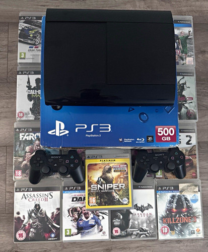 Sony playstation ps3 500gb - 3,