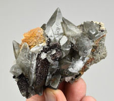 Calcite with Marcasite -