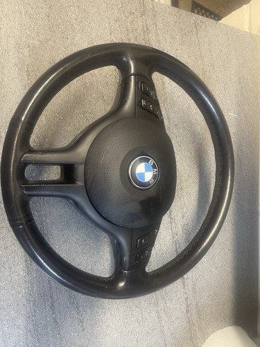 Bmw e46 leather steering - leather,